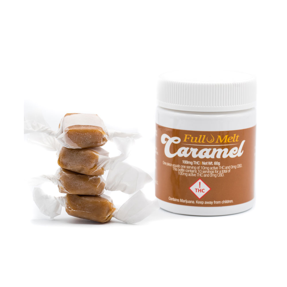 Full Melt Caramels THC Classic